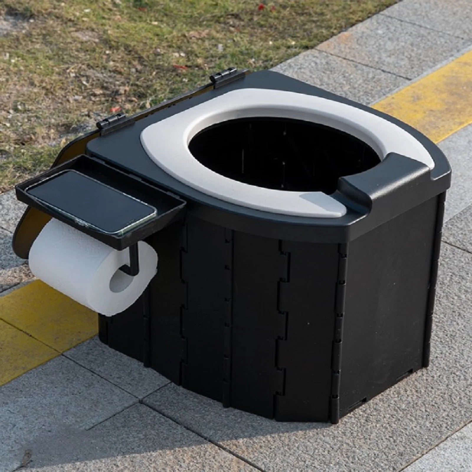 Toilettes pliantes, portables