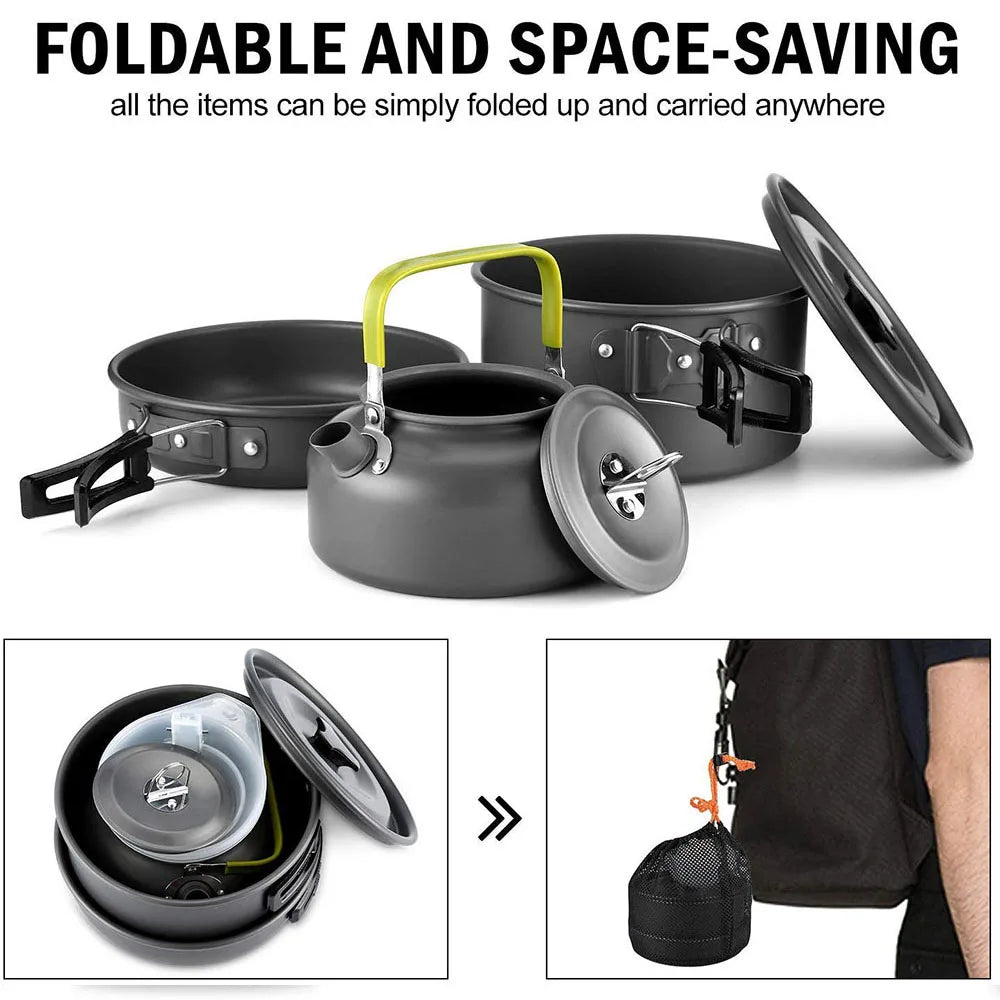 Divers modèles vaisselle antiadhésif en aluminium