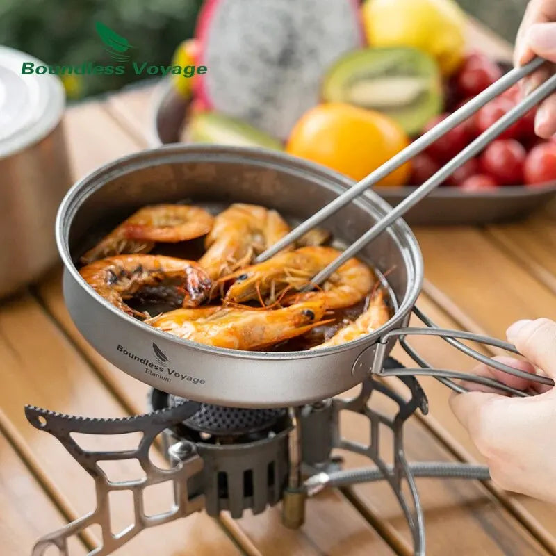 Ensemble de casseroles en titane