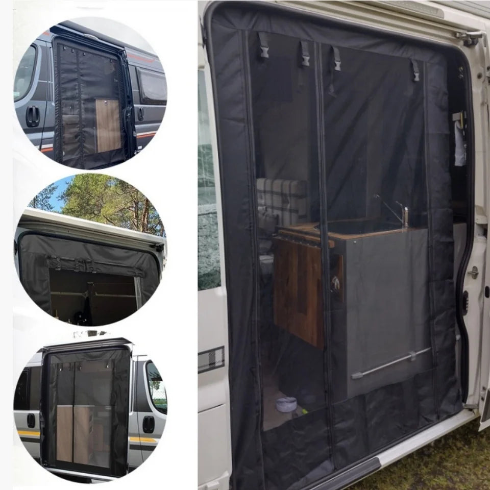 Moustiquaire pour porte latérale de camping-car