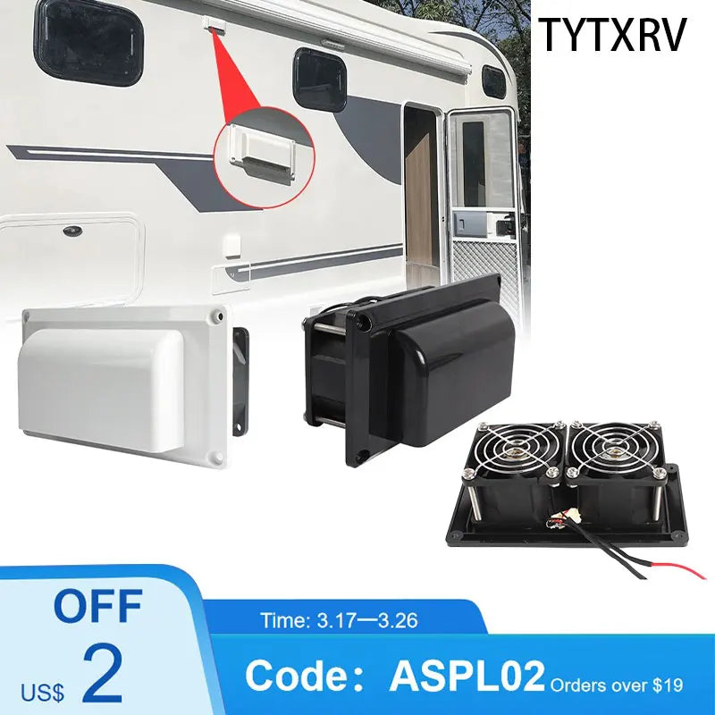 hotte aspirante 6W DC12V