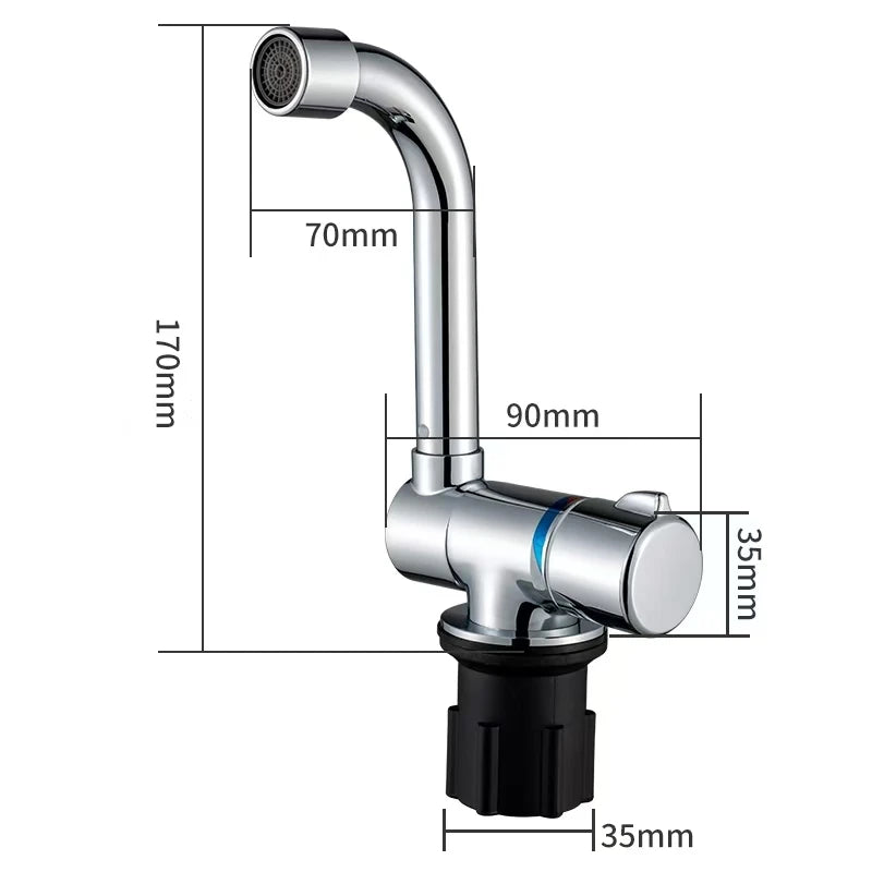 Robinet mitigeur eau chaude