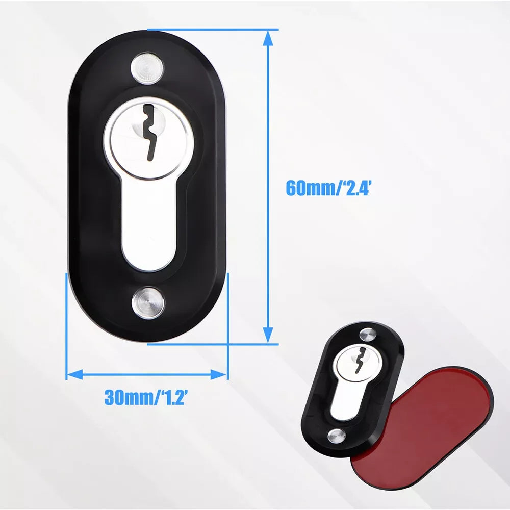 Kit de protection antivol factice pour porte de camping-car