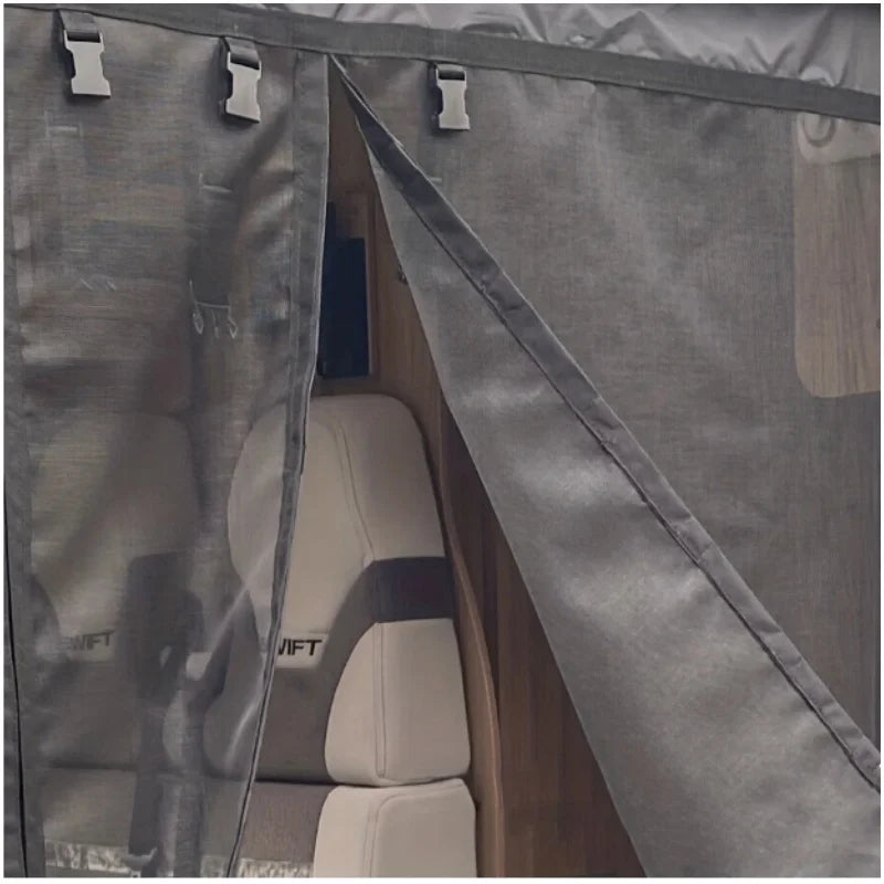 Moustiquaire pour porte latérale de camping-car