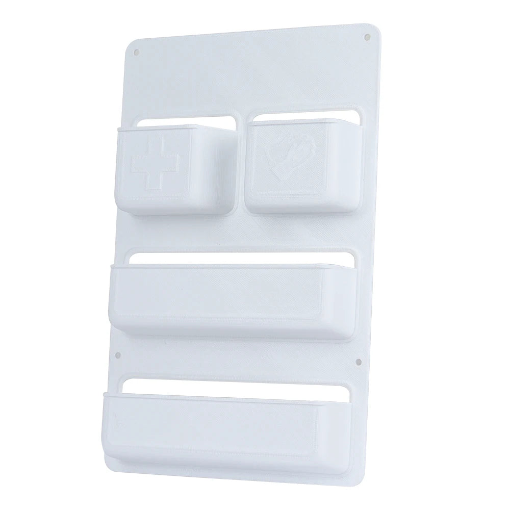 Pochette de rangement pour porte de compartiment de toilettes de camping-car