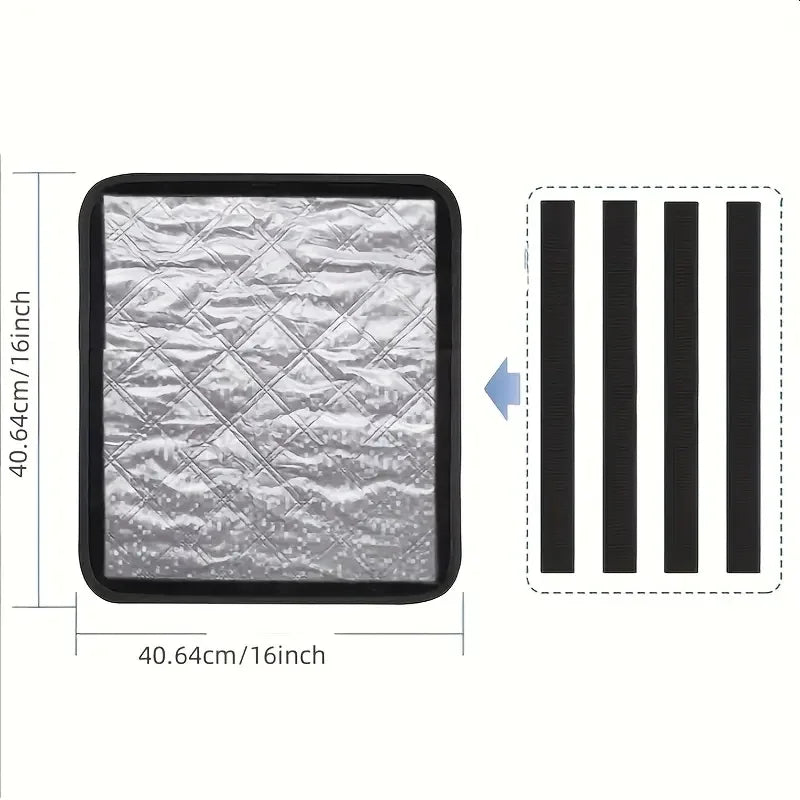 Pare-soleil isolant pliable