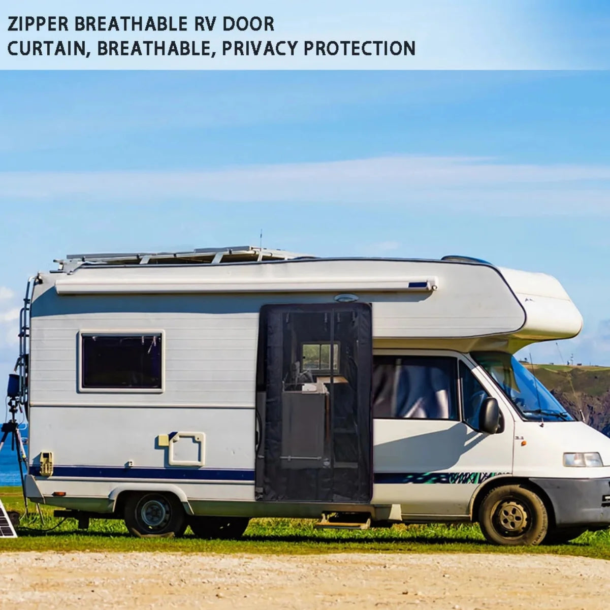 Moustiquaire pour porte latérale de camping-car