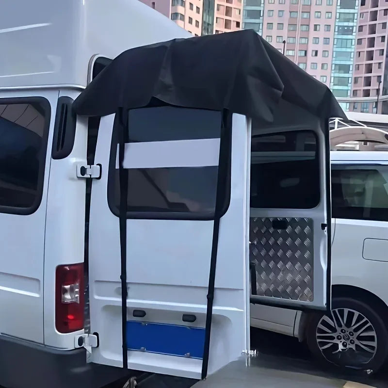 Auvent universel pour porte arrière de camping-car