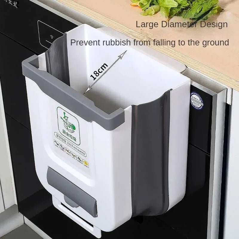 Poubelle pliable grande capacité