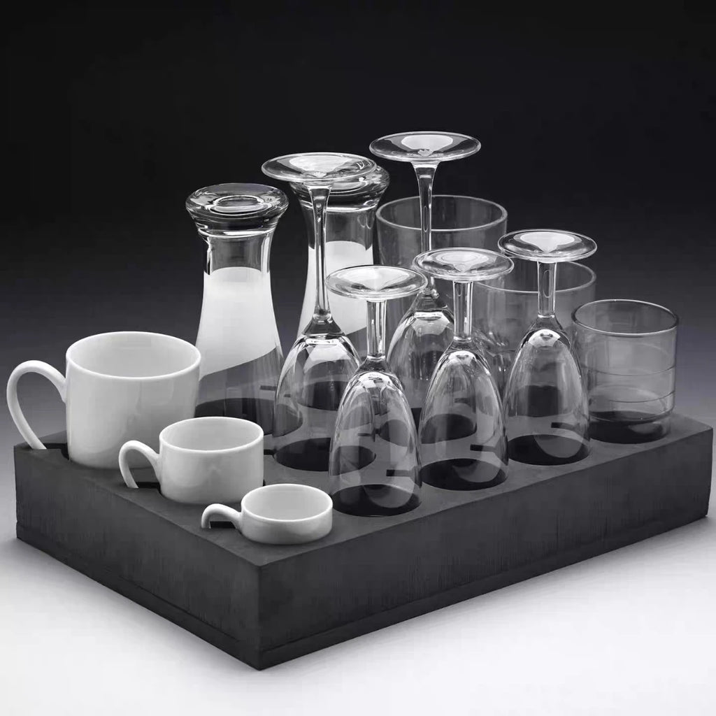 Support de verre , canette
