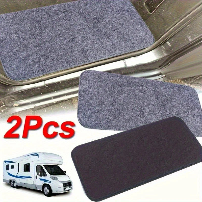 Tapis de porte de cabine de camping-car, 2 pièces