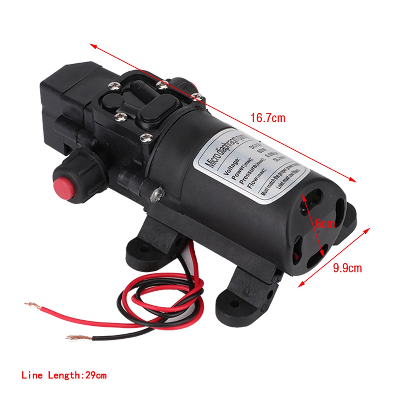 Pompe à eau électrique auto-amorçante