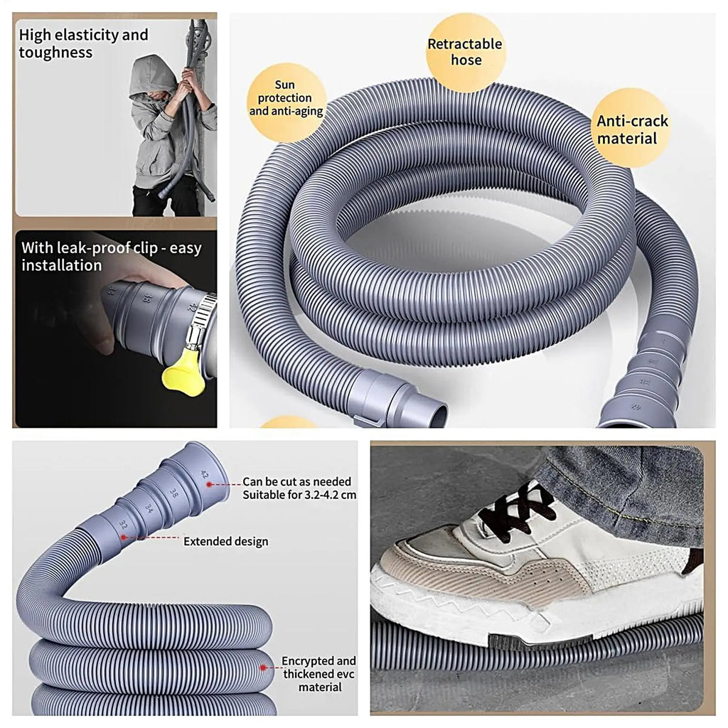 Kit de tuyaux d'égout pliables pour camping-car