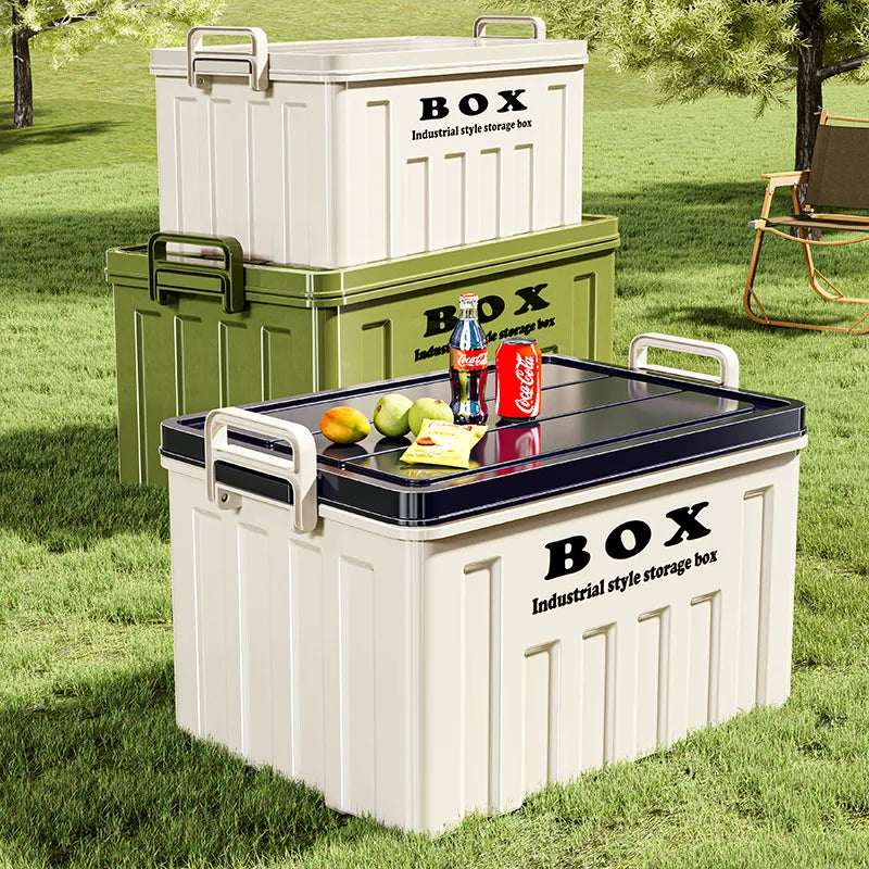 Boîte de rangement pour le camping