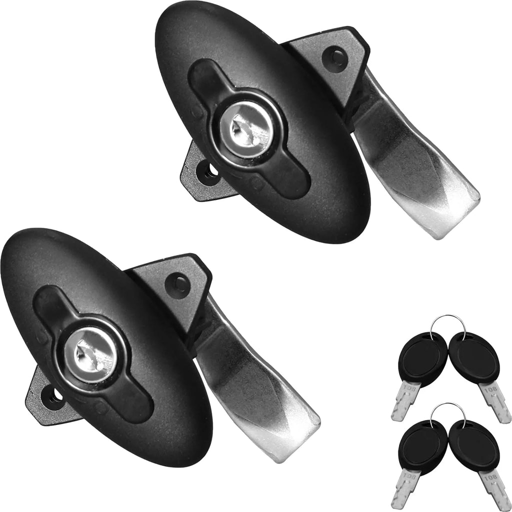Lot de 2 serrures et clés pour cellule de camping-car