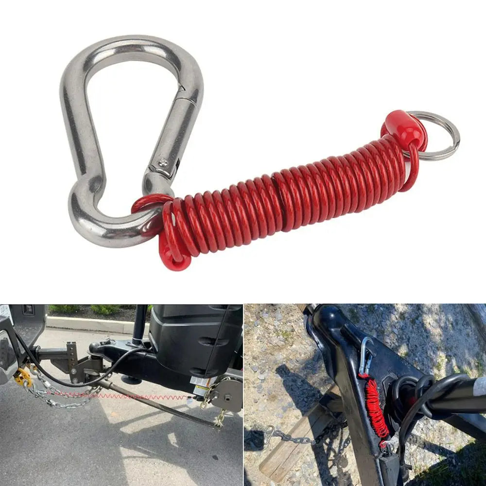 Câble de sécurité rétractable anti-perte pour remorque de camping-car