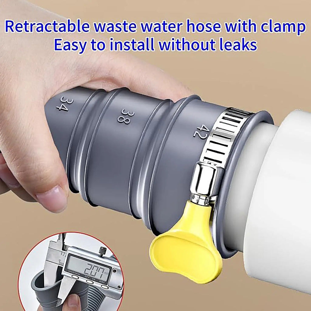 Kit de tuyaux d'égout pliables pour camping-car
