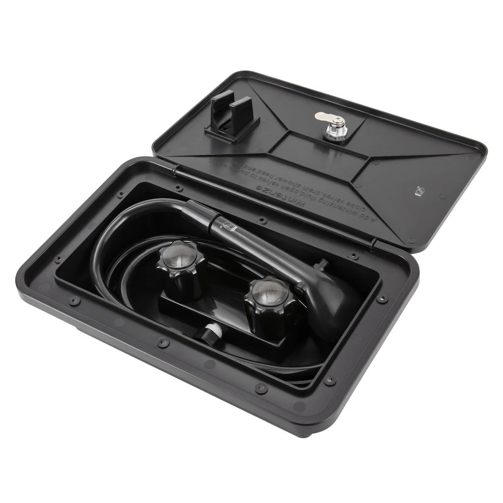Douche extérieure pour camping-car