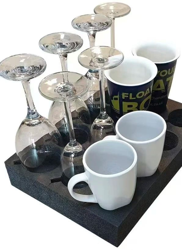 Support de verre , canette