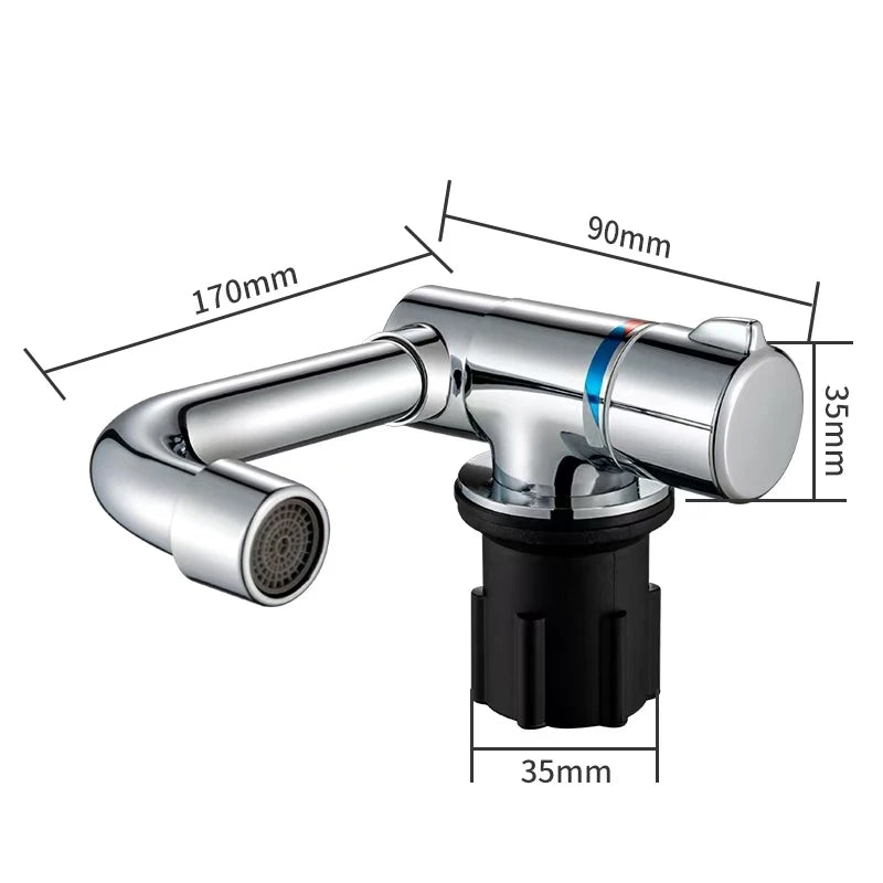 Robinet mitigeur eau chaude