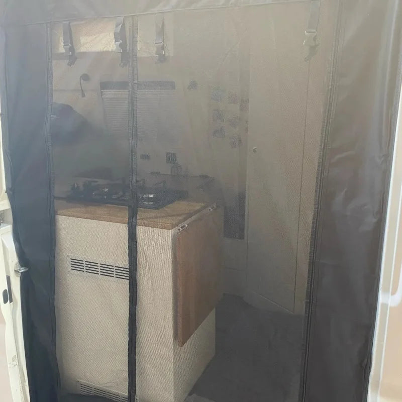 Moustiquaire pour porte latérale de camping-car