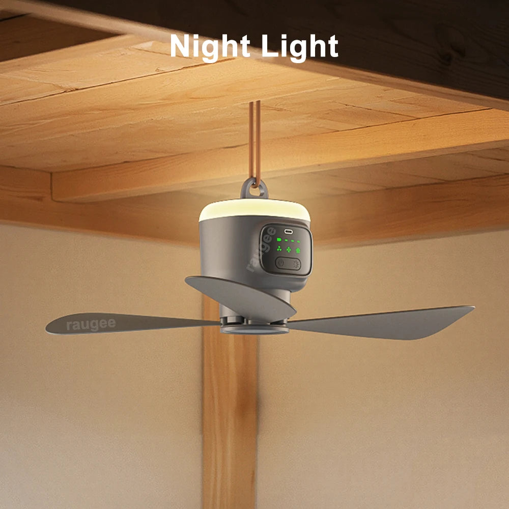 Ventilateur de plafond portable