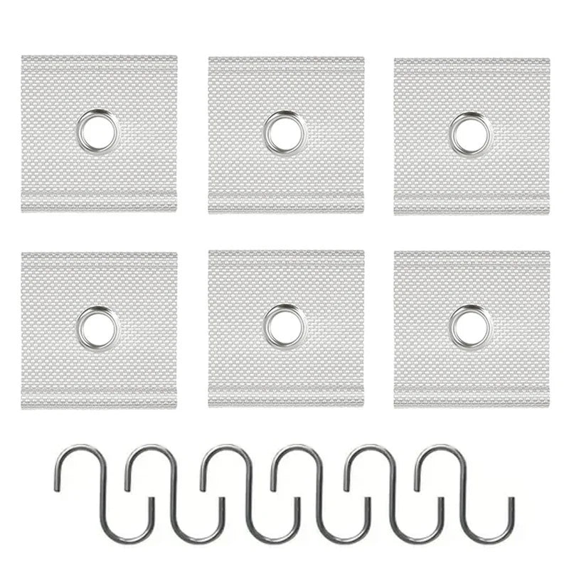 Crochets pour auvent de camping-car en Nylon - Lot de 12 crochets